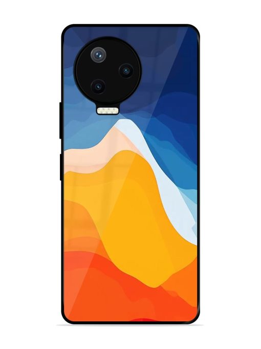 Liquid Landscape Glossy Soft Edge Case for Infinix Note 12 Pro (4G) Chachhi