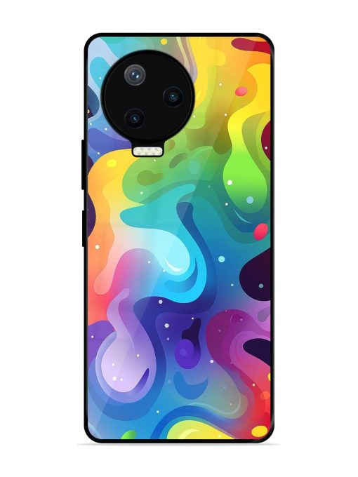 Rainbow River Glossy Soft Edge Case for Infinix Note 12 Pro (4G) Chachhi