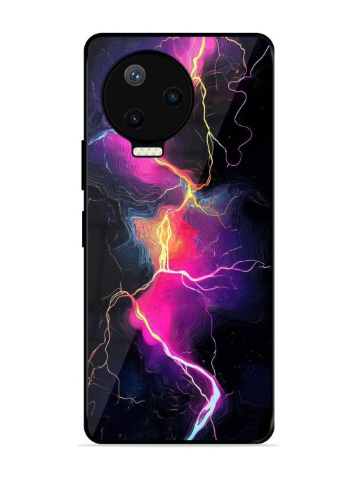 Electric Dreams Glossy Soft Edge Case for Infinix Note 12 Pro (4G) Chachhi