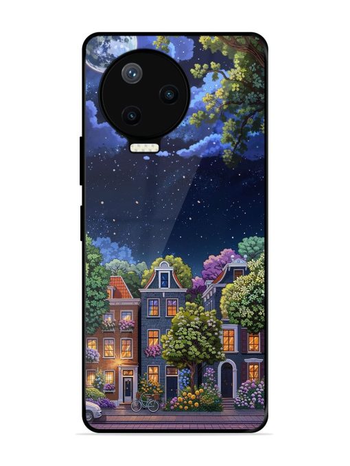 Moonlit Streets Glossy Soft Edge Case for Infinix Note 12 Pro (4G) Chachhi