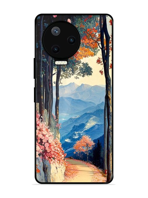 Mountainside Serenity Glossy Soft Edge Case for Infinix Note 12 Pro (4G) Chachhi