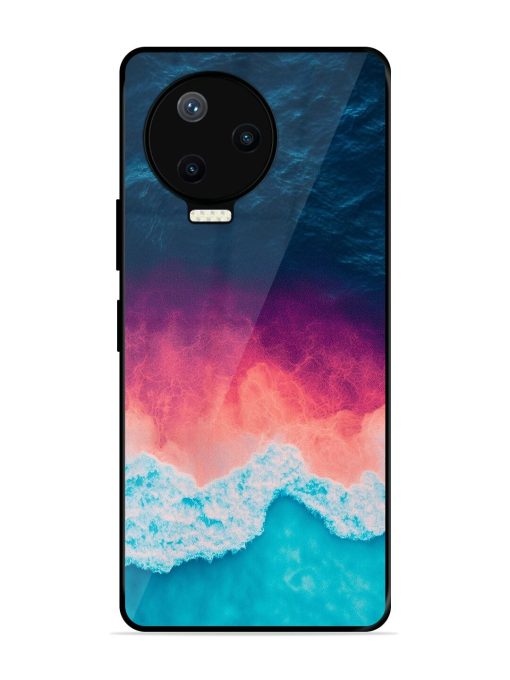 Where The Ocean Meets The Sky Glossy Soft Edge Case for Infinix Note 12 Pro (4G) Chachhi