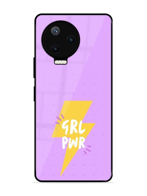 Girl Power Spark Glossy Soft Edge Case for Infinix Note 12 Pro (4G) Chachhi