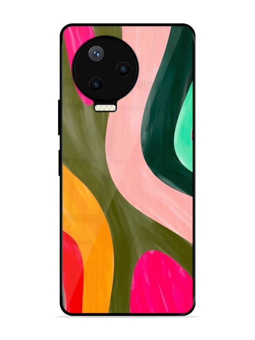 Wavy Wonder Glossy Soft Edge Case for Infinix Note 12 Pro (4G) Chachhi