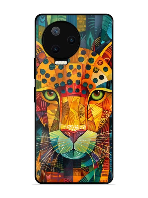 Mosaic Majesty Glossy Soft Edge Case for Infinix Note 12 Pro (4G) Chachhi