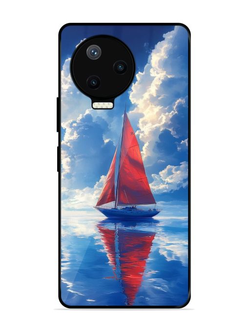 Crimson Sails Glossy Soft Edge Case for Infinix Note 12 Pro (4G) Chachhi