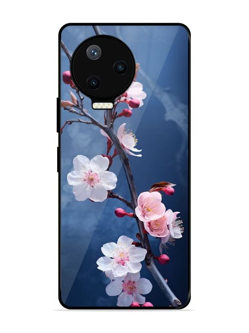 Delicate Blossoms Glossy Soft Edge Case for Infinix Note 12 Pro (4G) Chachhi