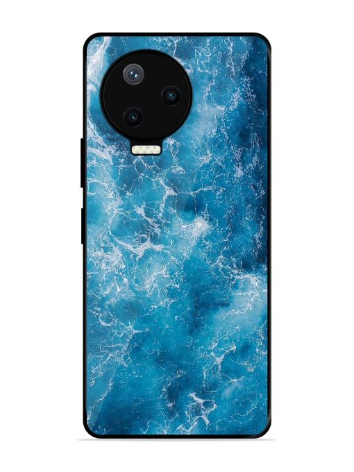 Oceanic Abyss Glossy Soft Edge Case for Infinix Note 12 Pro (4G) Chachhi