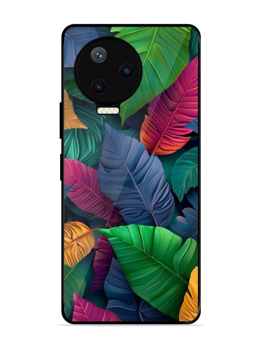 Tropical Tapestry Glossy Soft Edge Case for Infinix Note 12 Pro (4G) Chachhi