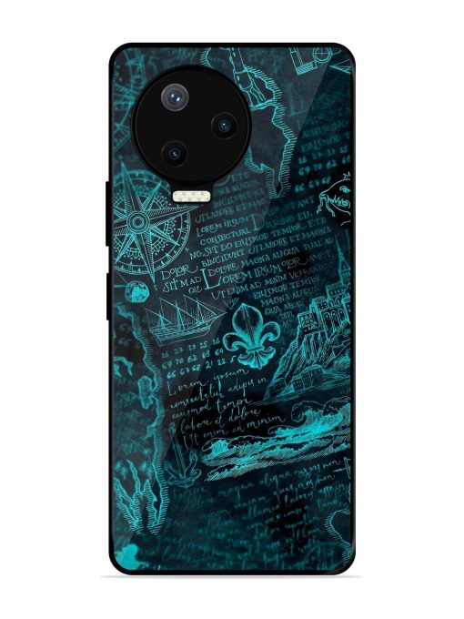 Nautical Notebook Glossy Soft Edge Case for Infinix Note 12 Pro (4G) Chachhi