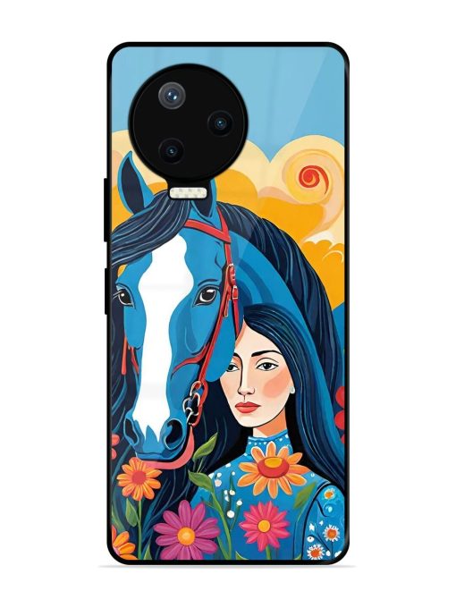 Equine Enchantment Glossy Soft Edge Case for Infinix Note 12 Pro (4G) Chachhi