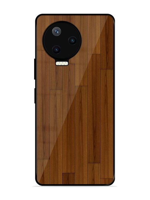 Warm Woodgrain Glossy Soft Edge Case for Infinix Note 12 Pro (4G) Chachhi