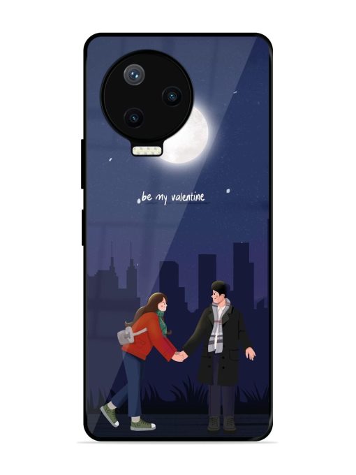 Moonlight Proposal Glossy Soft Edge Case for Infinix Note 12 Pro (4G) Chachhi