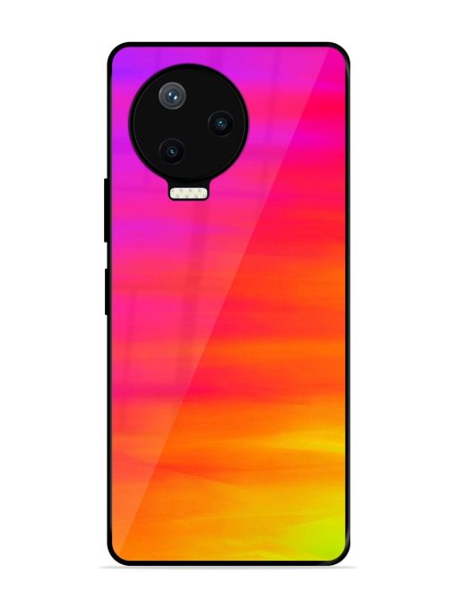 Neon Horizon Glossy Soft Edge Case for Infinix Note 12 Pro (4G) Chachhi