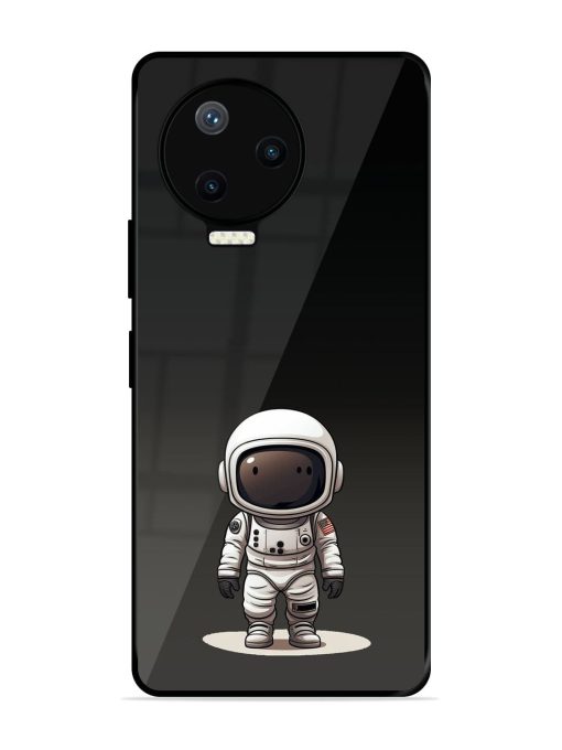 Neon Astronaut Glossy Soft Edge Case for Infinix Note 12 Pro (4G) Chachhi