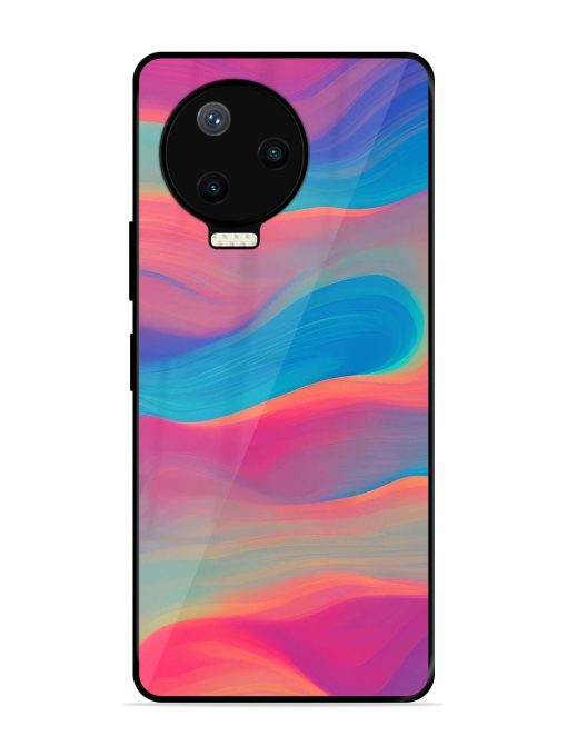 Wavy Wonder Glossy Soft Edge Case for Infinix Note 12 Pro (4G) Chachhi