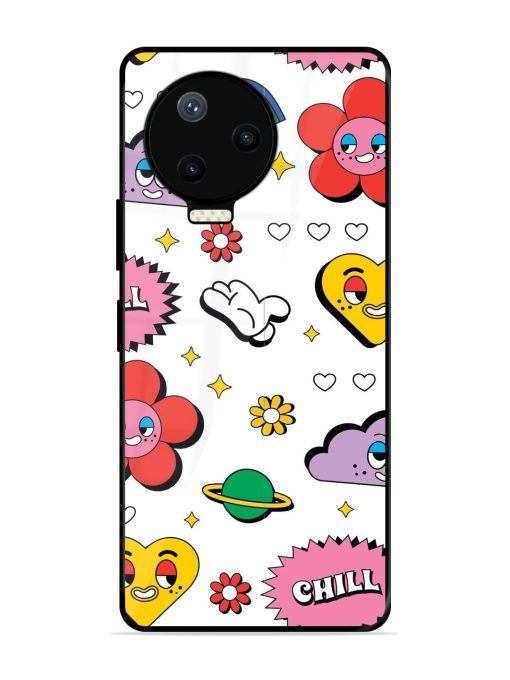 Whimsical Wonderland Glossy Soft Edge Case for Infinix Note 12 Pro (4G) Chachhi