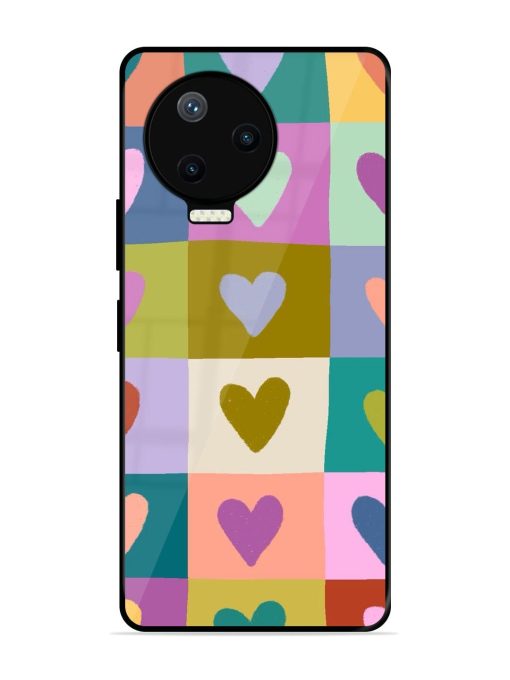 Box Of Hearts Glossy Soft Edge Case for Infinix Note 12 Pro (4G) Chachhi