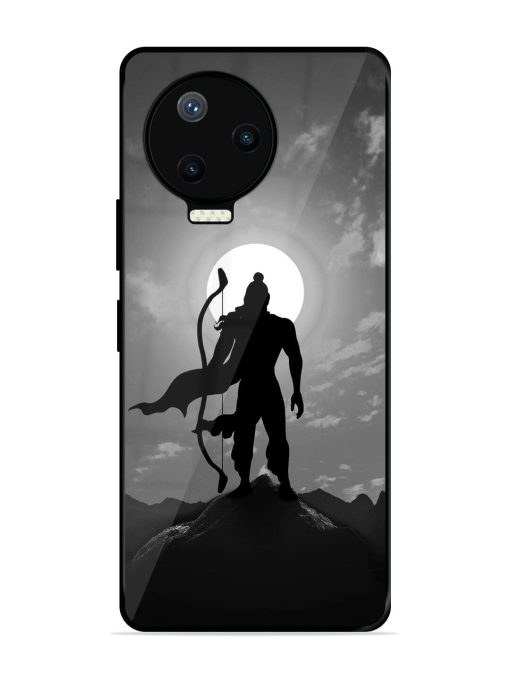 The Undefeated Warrior Glossy Soft Edge Case for Infinix Note 12 Pro (4G) Chachhi