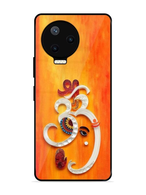 Ganesha In Quilling Art Glossy Soft Edge Case for Infinix Note 12 Pro (4G) Chachhi