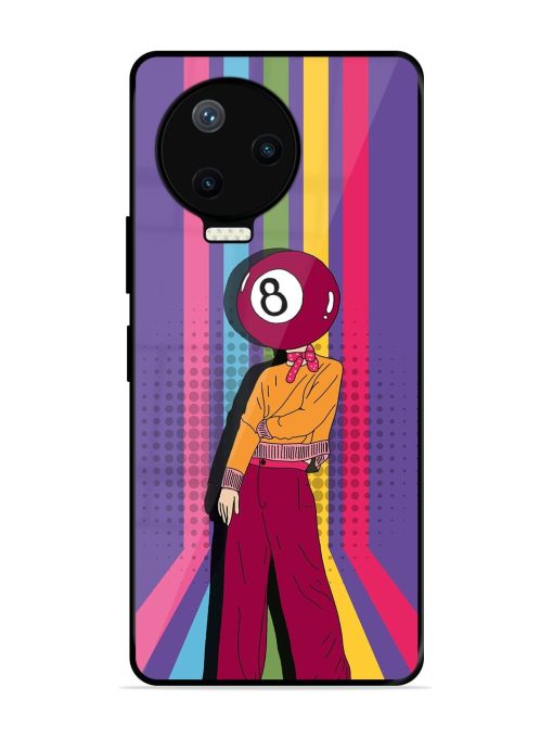 Eight Ball Fashionista Glossy Soft Edge Case for Infinix Note 12 Pro (4G) Chachhi