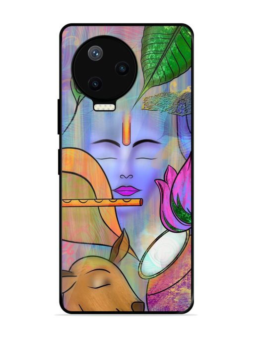 Divine Serenity Glossy Soft Edge Case for Infinix Note 12 Pro (4G) Chachhi