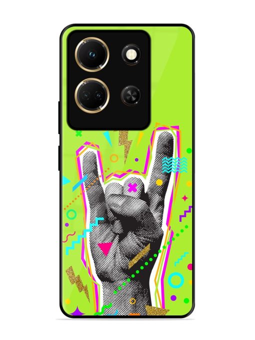 Neon Rock Glossy Soft Edge Case for Infinix Note 30 (5G) Chachhi