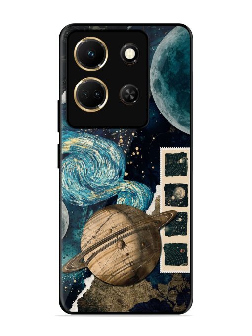 Celestial Tapestry Glossy Soft Edge Case for Infinix Note 30 (5G) Chachhi