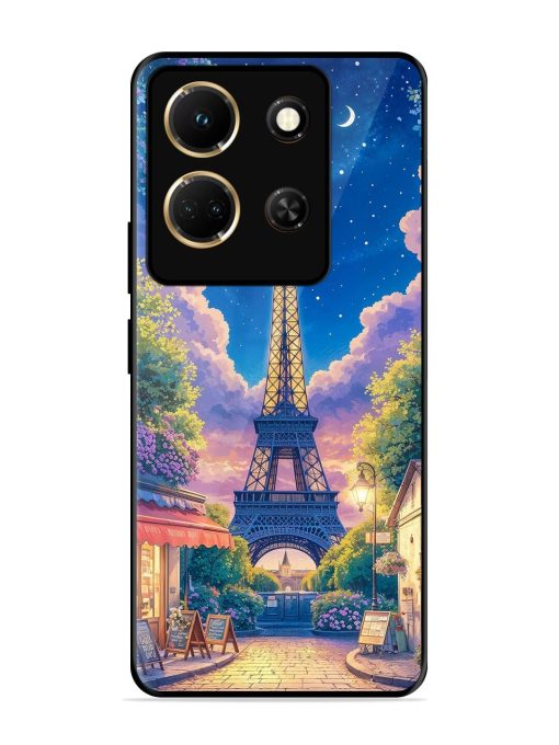 Twilight In Paris Glossy Soft Edge Case for Infinix Note 30 (5G) Chachhi