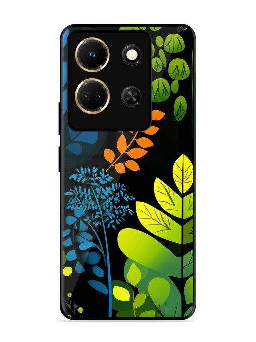 Midnight Garden Glossy Soft Edge Case for Infinix Note 30 (5G) Chachhi