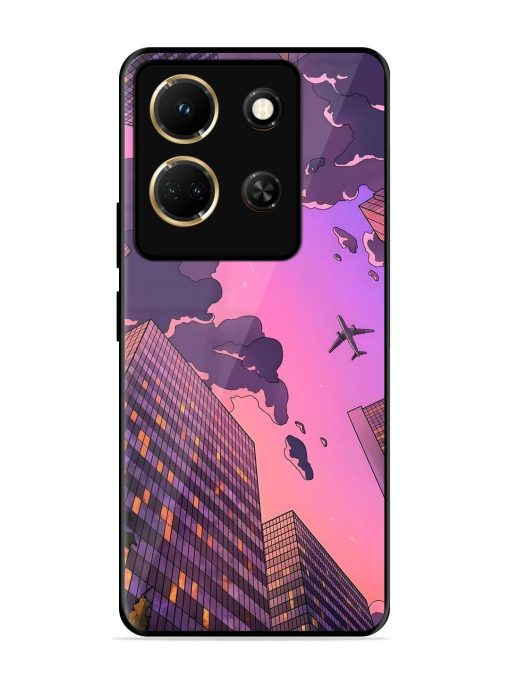 Urban Twilight Glossy Soft Edge Case for Infinix Note 30 (5G) Chachhi