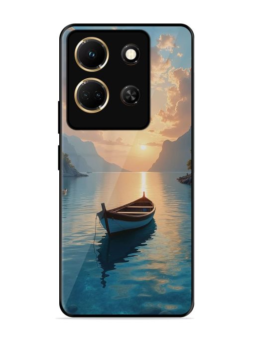 Serene Sunset Glossy Soft Edge Case for Infinix Note 30 (5G) Chachhi