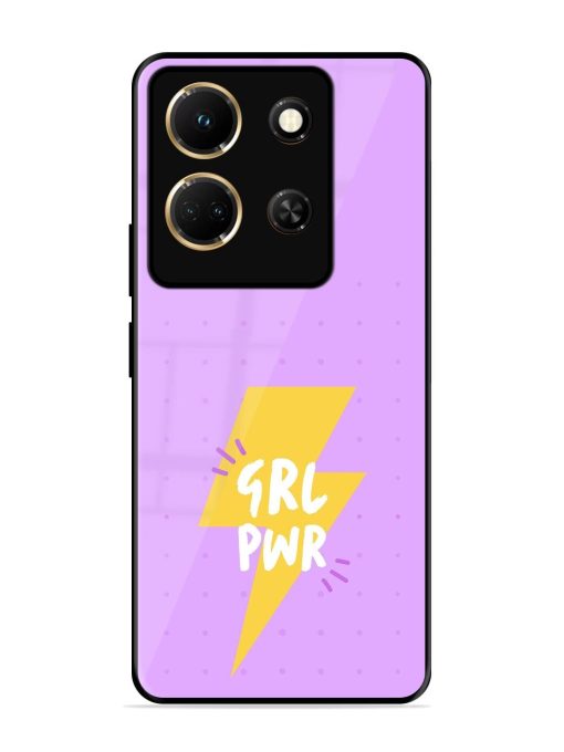 Girl Power Spark Glossy Soft Edge Case for Infinix Note 30 (5G) Chachhi