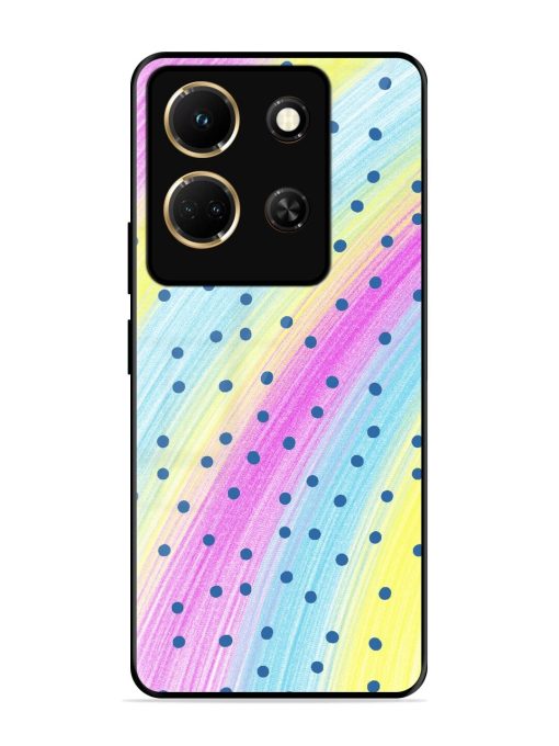 Polka Dot Paradise Glossy Soft Edge Case for Infinix Note 30 (5G) Chachhi