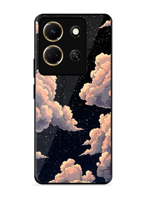 Starry Night Dreams Glossy Soft Edge Case for Infinix Note 30 (5G) Chachhi