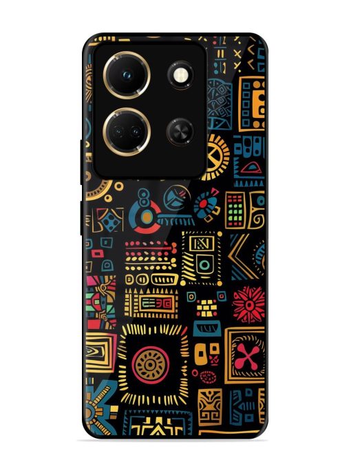 Tribal Tapestry Glossy Soft Edge Case for Infinix Note 30 (5G) Chachhi