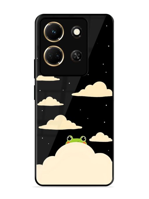 Froggy Night Sky Glossy Soft Edge Case for Infinix Note 30 (5G) Chachhi