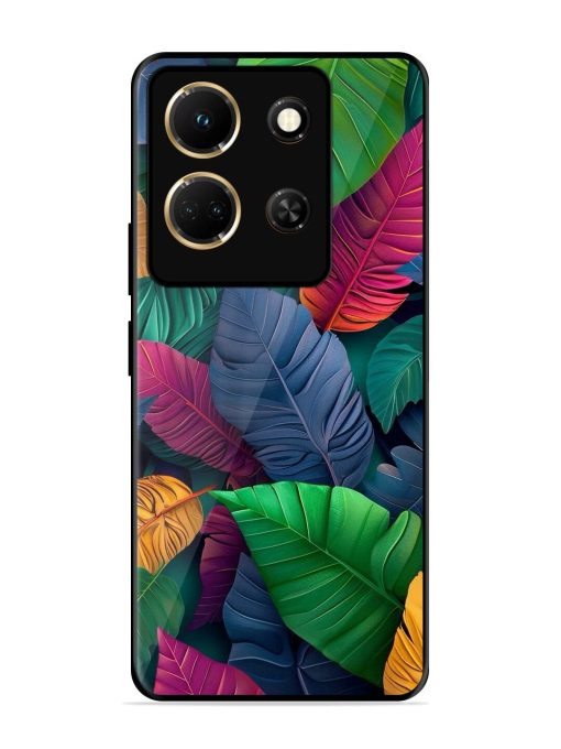 Tropical Tapestry Glossy Soft Edge Case for Infinix Note 30 (5G) Chachhi