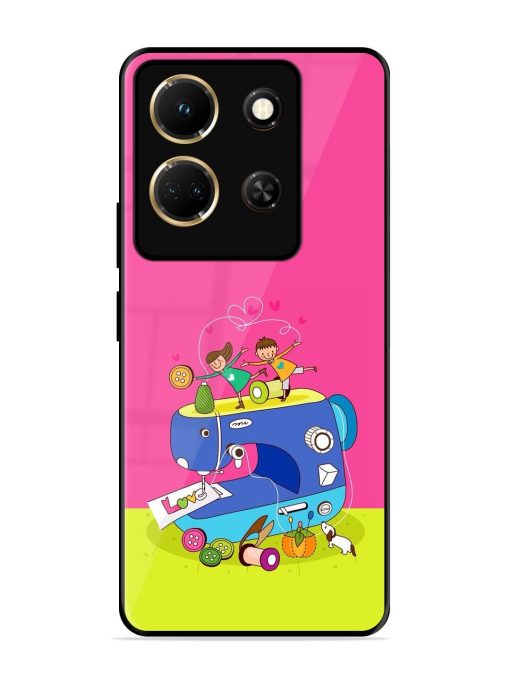 Sew Cute Glossy Soft Edge Case for Infinix Note 30 (5G) Chachhi