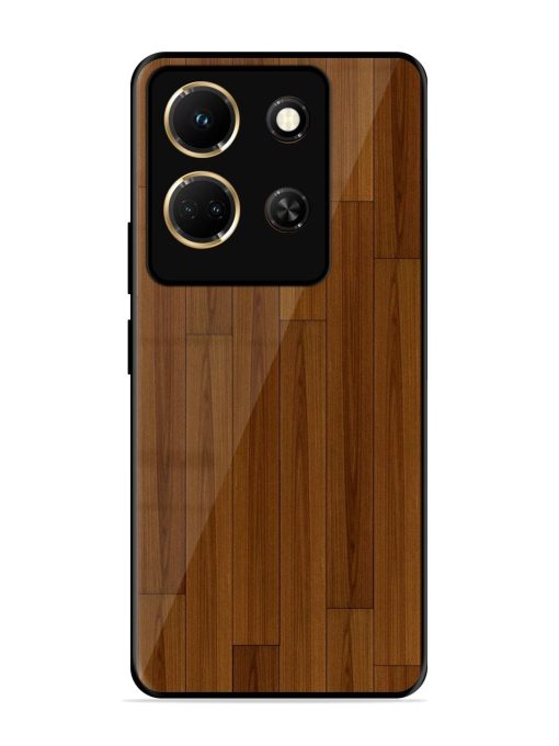 Warm Woodgrain Glossy Soft Edge Case for Infinix Note 30 (5G) Chachhi