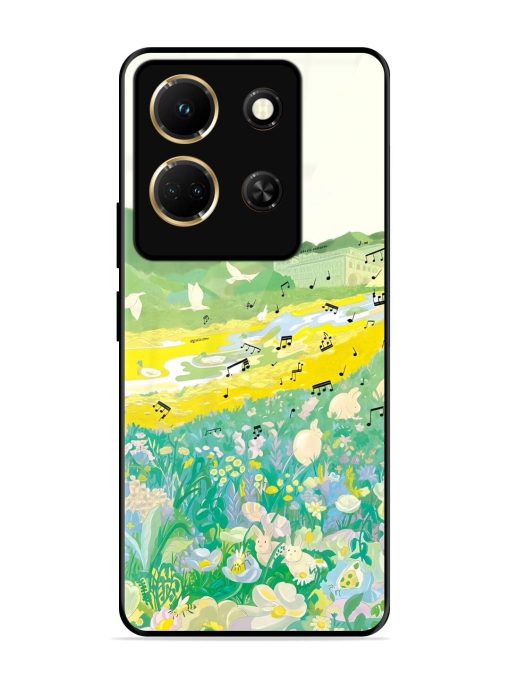 Melody In Bloom Glossy Soft Edge Case for Infinix Note 30 (5G) Chachhi