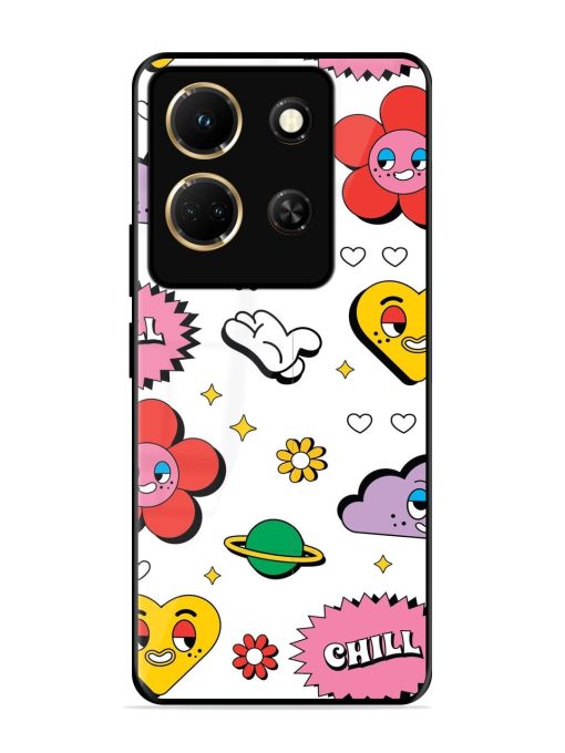 Whimsical Wonderland Glossy Soft Edge Case for Infinix Note 30 (5G) Chachhi