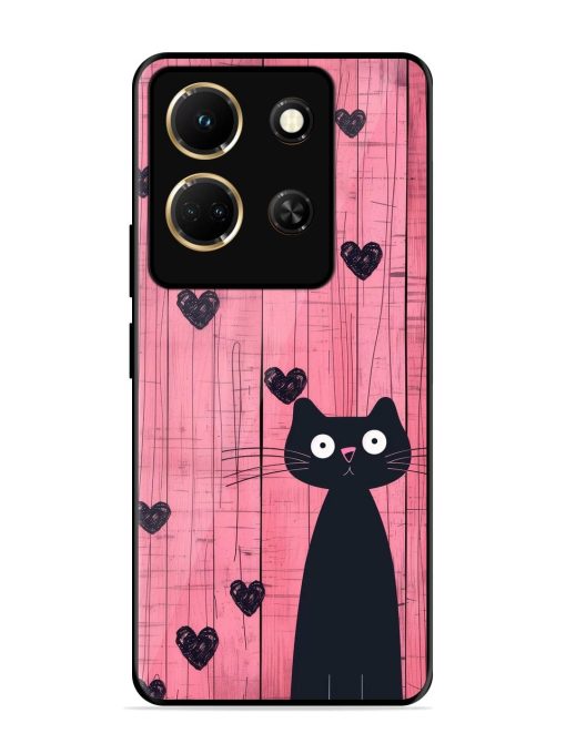 Feline Valentine'S Day Glossy Soft Edge Case for Infinix Note 30 (5G) Chachhi