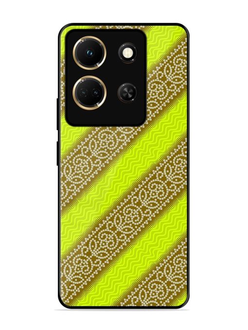 Golden Bandana Bliss Glossy Soft Edge Case for Infinix Note 30 (5G) Chachhi