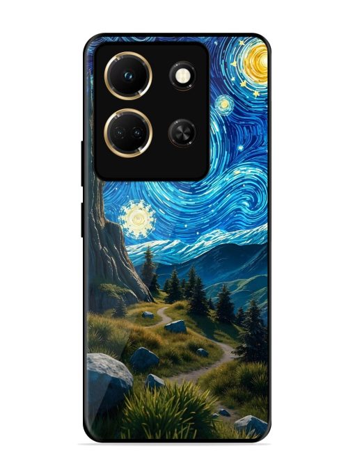 Starry Night In The Shire Glossy Soft Edge Case for Infinix Note 30 (5G) Chachhi