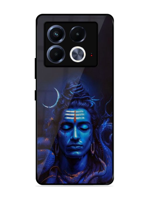 Mystic Mahadev Glossy Soft Edge Case for Infinix Note 40 (5G) Chachhi