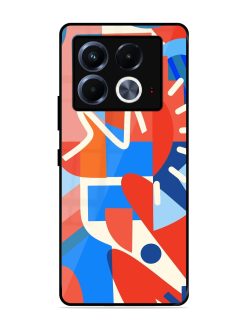 Abstract Harmony Glossy Soft Edge Case for Infinix Note 40 (5G)