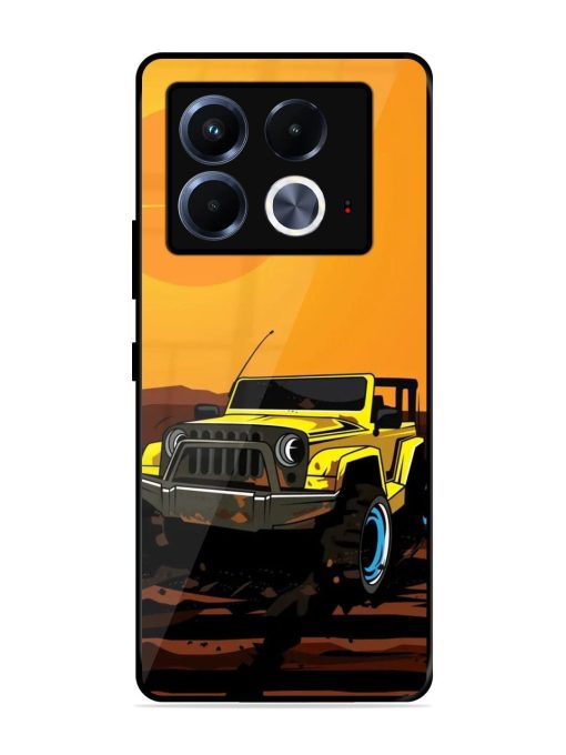 Sunset Cruise Glossy Soft Edge Case for Infinix Note 40 (5G) Chachhi