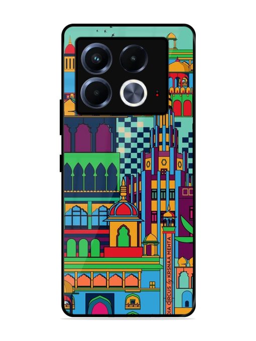 Indian Tapestry Glossy Soft Edge Case for Infinix Note 40 (5G) Chachhi