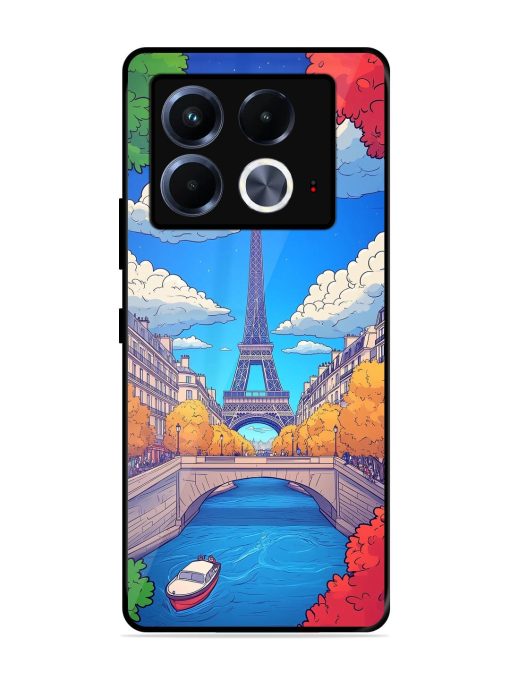 Parisian Panorama Glossy Soft Edge Case for Infinix Note 40 (5G)